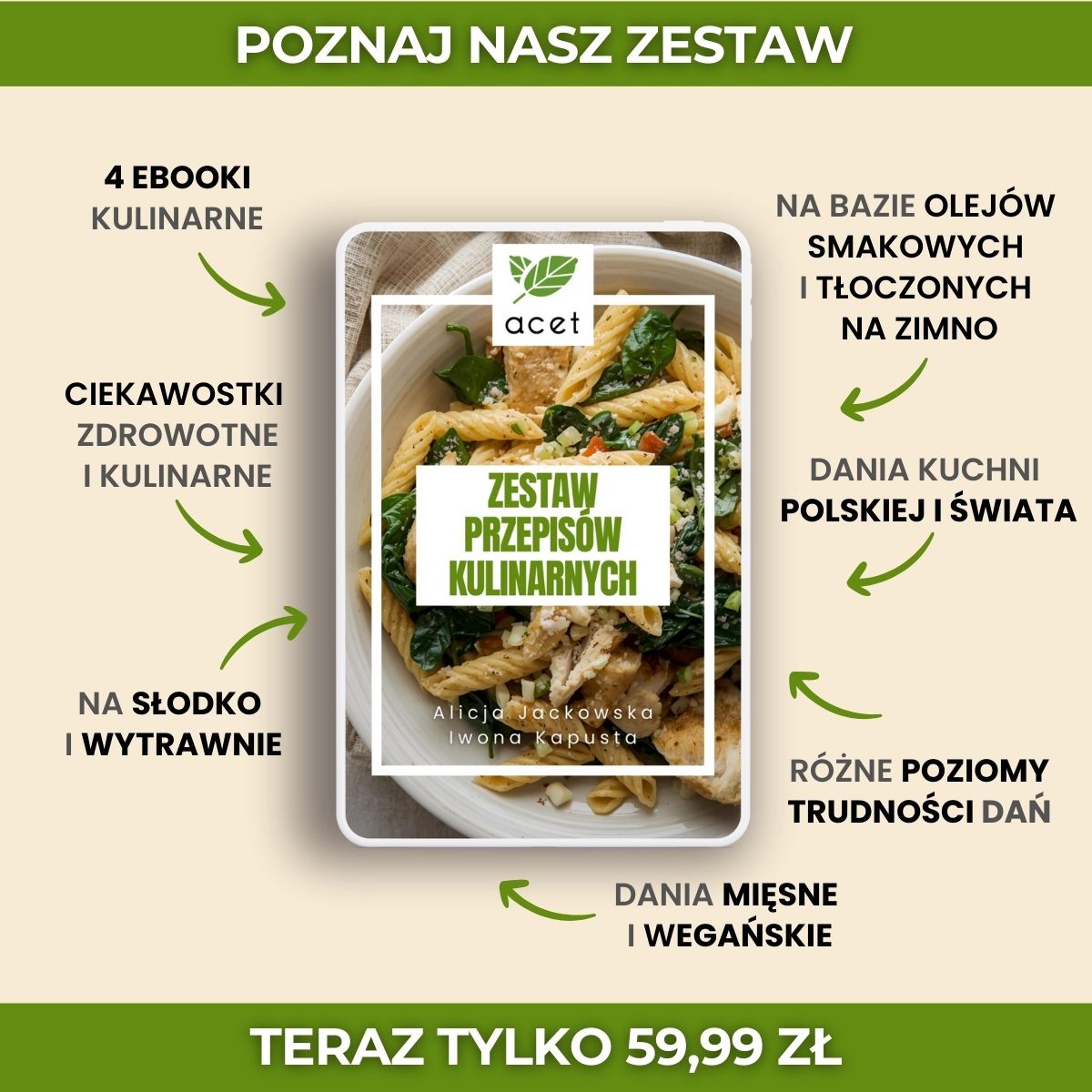 Acet grafika ebooki Kolekcja kulinarna Oleje Acet - obrazek 1